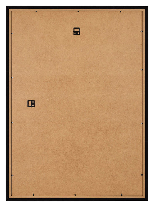 Bilderrahmen 48x67cm Schwarz Hochglanz MDF Bologna Ruckseite | Yourdecoration.at