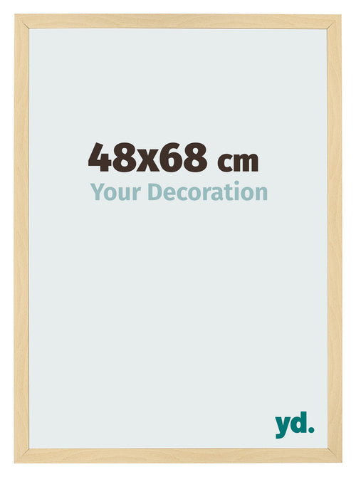 Bilderrahmen 48x68cm Buche Dekor MDF Bologna Vorne Messe | Yourdecoration.at