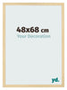 Bilderrahmen 48x68cm Buche Dekor MDF Bologna Vorne Messe | Yourdecoration.at