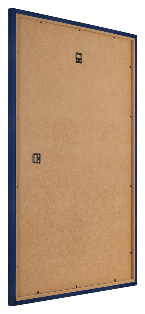 Bilderrahmen 48x68cm Dunkelblau Gewischt MDF Bologna Ruckseite Schrag | Yourdecoration.at
