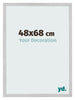 Bilderrahmen 48x68cm Edelstahl MDF Bologna Vorne Messe | Yourdecoration.at