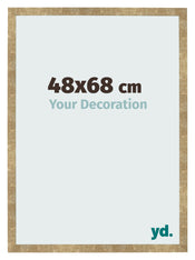 Bilderrahmen 48x68cm Gold Antik MDF Bologna Vorne Messe | Yourdecoration.at
