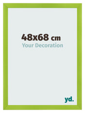 Bilderrahmen 48x68cm Grün MDF Pisa Vorne Messe | Yourdecoration.at