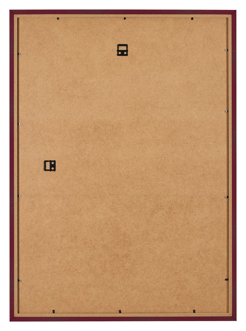 Bilderrahmen 48x68cm Weinrot Gewischt MDF Bologna Ruckseite | Yourdecoration.at