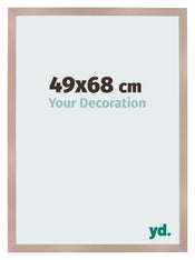 Bilderrahmen 49x68 cm Altrosa MDF Bologna Vorne Messe | Yourdecoration.at