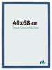 Bilderrahmen 49x68 cm Dunkelblau MDF Bologna Vorne Messe | Yourdecoration.at