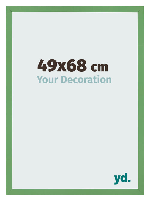 Bilderrahmen 49x68 cm Grun MDF Bologna Vorne Messe | Yourdecoration.at