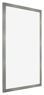 Bilderrahmen 49x68cm Aluminium Gebürstet MDF Bologna Vorne Schrag | Yourdecoration.at