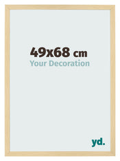 Bilderrahmen 49x68cm Buche Dekor MDF Bologna Vorne Messe | Yourdecoration.at