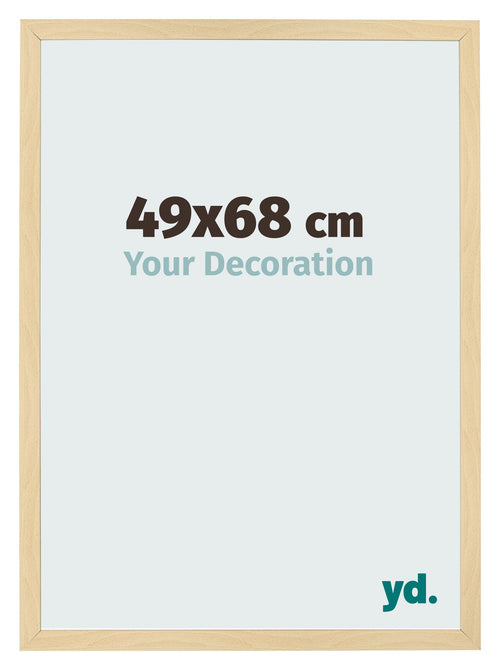 Bilderrahmen 49x68cm Buche Dekor MDF Bologna Vorne Messe | Yourdecoration.at