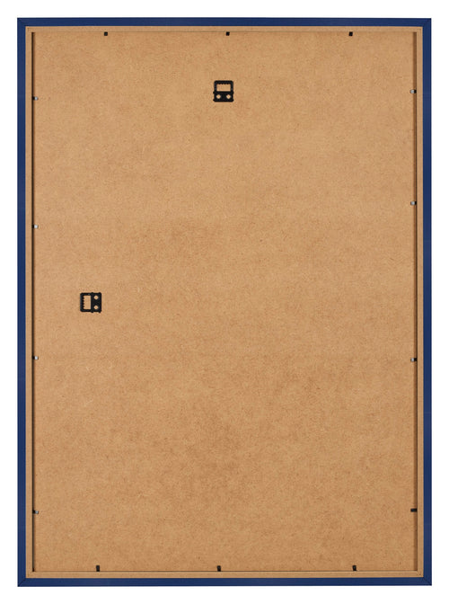 Bilderrahmen 49x68cm Dunkelblau Gewischt MDF Bologna Ruckseite | Yourdecoration.at