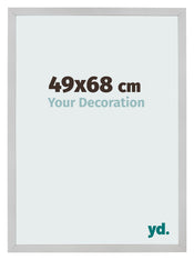 Bilderrahmen 49x68cm Edelstahl MDF Bologna Vorne Messe | Yourdecoration.at