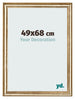 Bilderrahmen 49x68cm Gold Antik MDF Lazio Vorne Messe | Yourdecoration.at