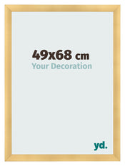 Bilderrahmen 49x68cm Gold Vintage MDF Pisa Vorne Messe | Yourdecoration.at