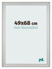 Bilderrahmen 49x68cm Silber Matt MDF Lazio Vorne Messe | Yourdecoration.at