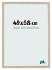 Bilderrahmen 49x68cm Sonoma Eiche MDF Bologna Vorne Messe | Yourdecoration.at
