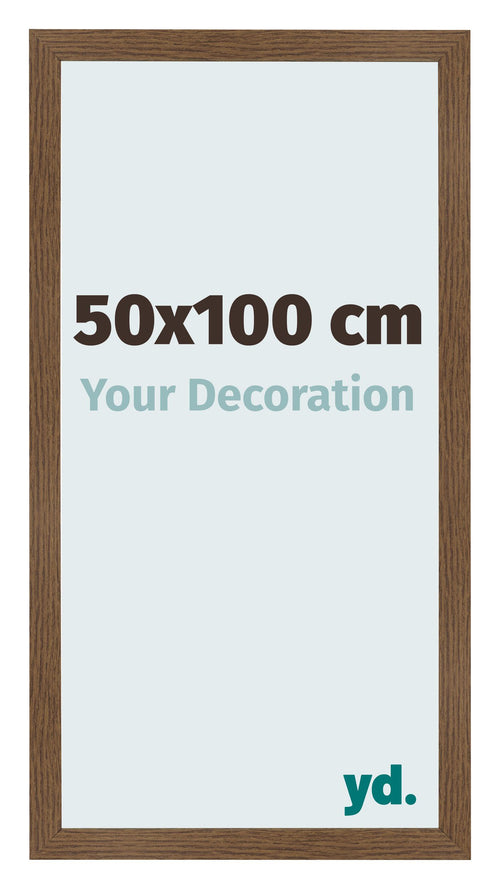 Bilderrahmen 50x100 cm Eiche Rustikal MDF Bologna Vorne Messe | Yourdecoration.at