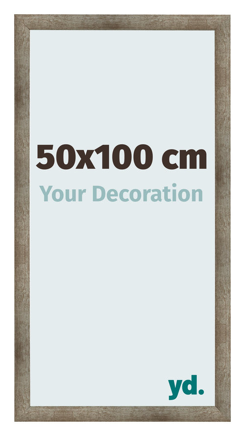 Bilderrahmen 50x100 cm Metall Vintage MDF Bologna Vorne Messe | Yourdecoration.at