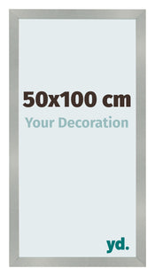 Bilderrahmen 50x100cm Aluminium Gebürstet MDF Bologna Vorne Messe | Yourdecoration.at