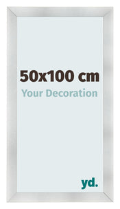 Bilderrahmen 50x100cm Aluminium Gebürstet MDF Pisa Vorne Messe | Yourdecoration.at