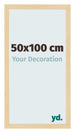 Bilderrahmen 50x100cm Buche Dekor MDF Bologna Vorne Messe | Yourdecoration.at