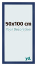 Bilderrahmen 50x100cm Dunkelblau Gewischt MDF Bologna Vorne Messe | Yourdecoration.at