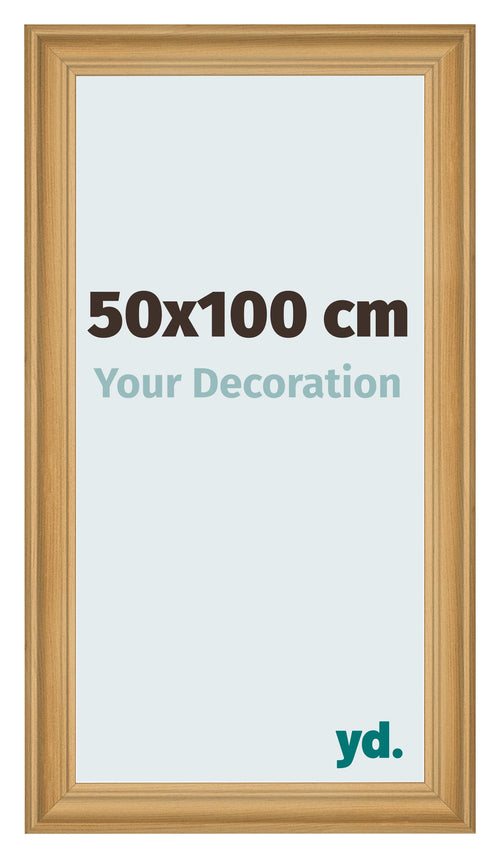 Bilderrahmen 50x100cm Kiefer Gemasert MDF Lazio Vorne Messe | Yourdecoration.at