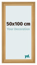 Bilderrahmen 50x100cm Kiefer Gemasert MDF Lazio Vorne Messe | Yourdecoration.at