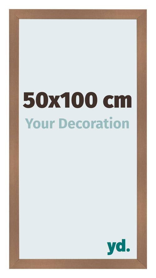 Bilderrahmen 50x100cm Kupfer Dekor MDF Bologna Vorne Messe | Yourdecoration.at