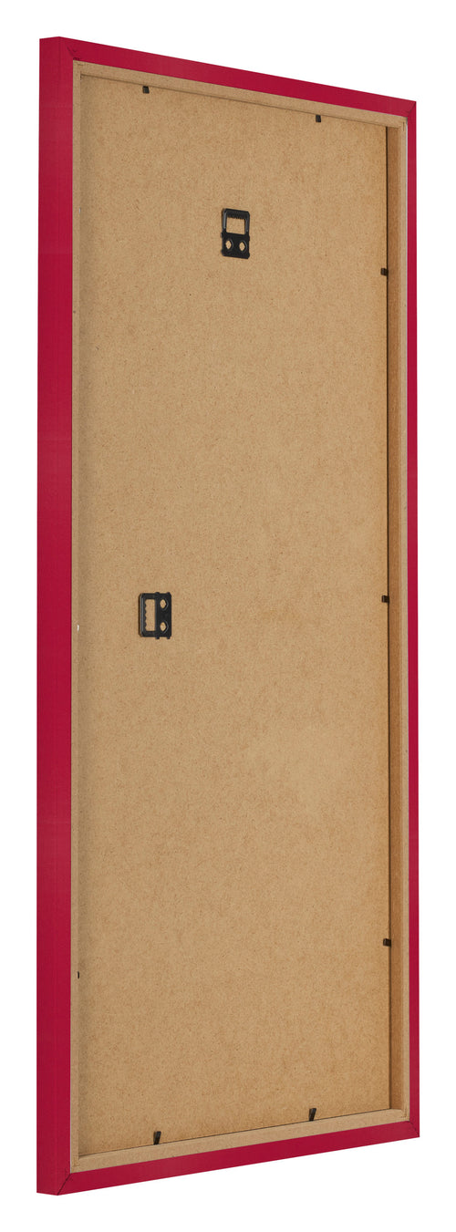 Bilderrahmen 50x100cm Rot MDF Bologna Ruckseite Schrag | Yourdecoration.at