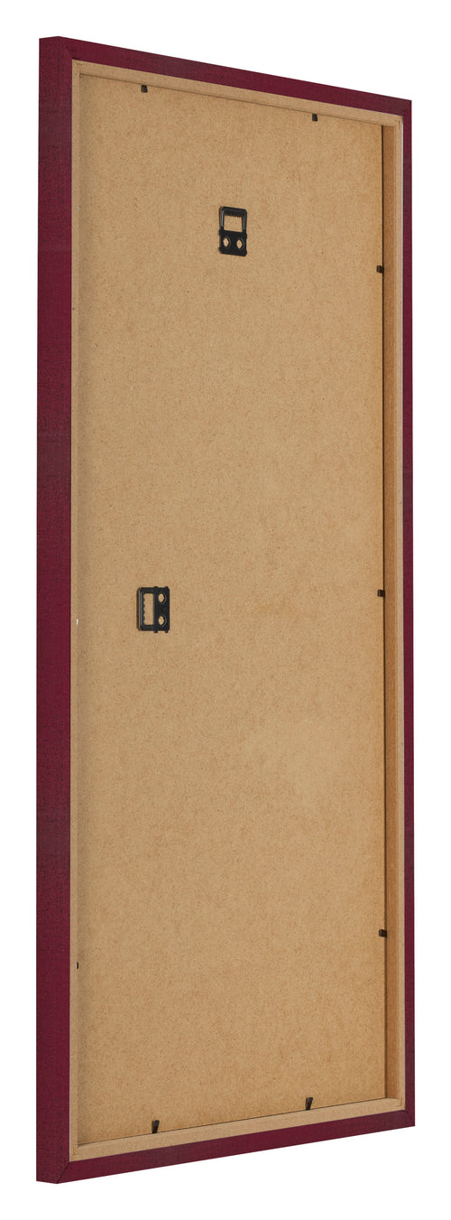 Bilderrahmen 50x100cm Weinrot Gewischt MDF Bologna Ruckseite Schrag | Yourdecoration.at