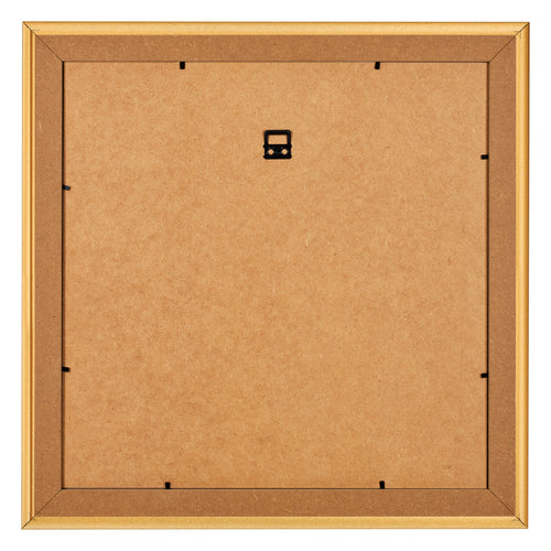 Bilderrahmen 50x50cm Gold Matt MDF Lazio Ruckseite | Yourdecoration.at