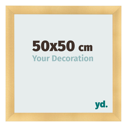 Bilderrahmen 50x50cm Gold Vintage MDF Pisa Vorne Messe | Yourdecoration.at