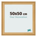 Bilderrahmen 50x50cm Kiefer Gemasert MDF Lazio Vorne Messe | Yourdecoration.at