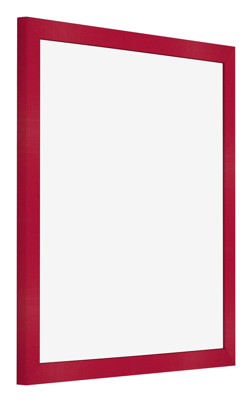 Bilderrahmen 50x50cm Rot MDF Bologna Vorne Schrag | Yourdecoration.at