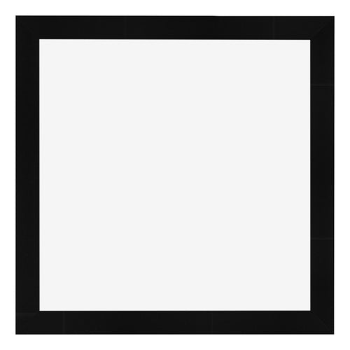 Bilderrahmen 50x50cm Schwarz Silber Poliert MDF Pisa Vorne | Yourdecoration.at