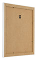 Bilderrahmen 50x50cm Weiß Vintage MDF Pisa Ruckseite Schrag | Yourdecoration.at