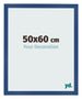 Bilderrahmen 50x60 cm Dunkelblau MDF Bologna Vorne Messe | Yourdecoration.at