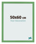 Bilderrahmen 50x60 cm Grun MDF Bologna Vorne Messe | Yourdecoration.at