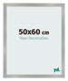 Bilderrahmen 50x60cm Aluminium Gebürstet MDF Bologna Vorne Messe | Yourdecoration.at