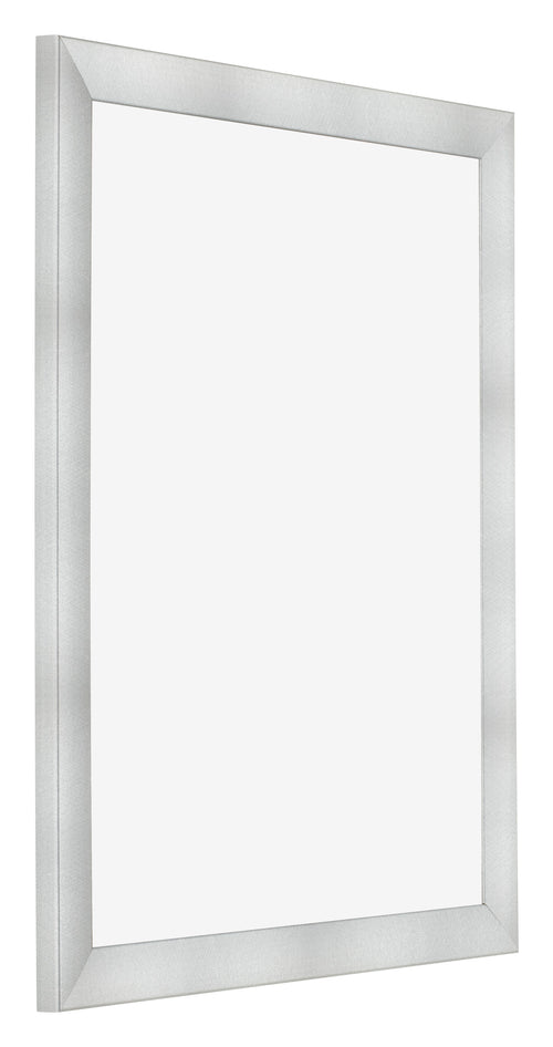 Bilderrahmen 50x60cm Aluminium Gebürstet MDF Pisa Vorne Schrag | Yourdecoration.at
