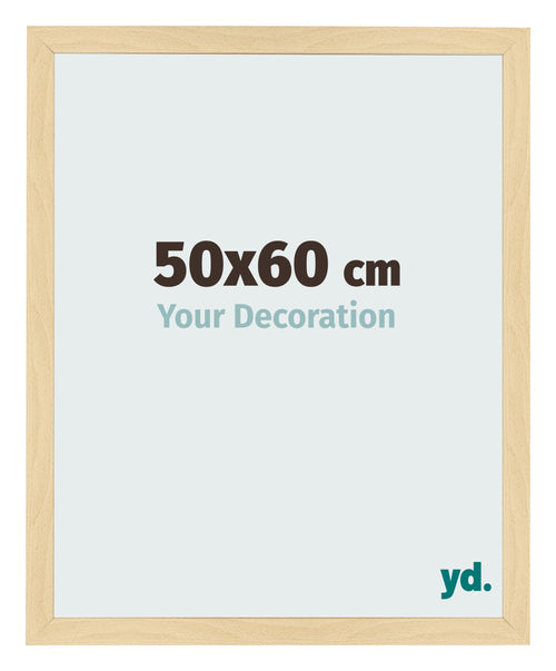 Bilderrahmen 50x60cm Buche Dekor MDF Bologna Vorne Messe | Yourdecoration.at