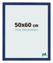 Bilderrahmen 50x60cm Dunkelblau Gewischt MDF Bologna Vorne Messe | Yourdecoration.at