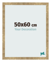 Bilderrahmen 50x60cm Gold Antik MDF Bologna Vorne Messe | Yourdecoration.at