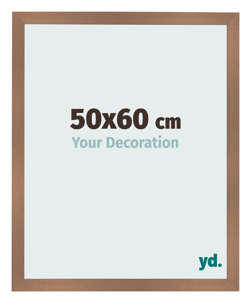 Bilderrahmen 50x60cm Kupfer Dekor MDF Bologna Vorne Messe | Yourdecoration.at