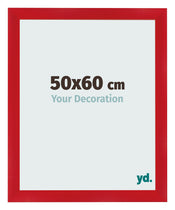 Bilderrahmen 50x60cm Rot MDF Pisa Vorne Messe | Yourdecoration.at