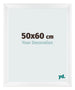 Bilderrahmen 50x60cm Weiß Vintage MDF Pisa Vorne Messe | Yourdecoration.at