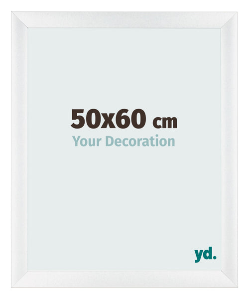 Bilderrahmen 50x60cm Weiß Vintage MDF Pisa Vorne Messe | Yourdecoration.at
