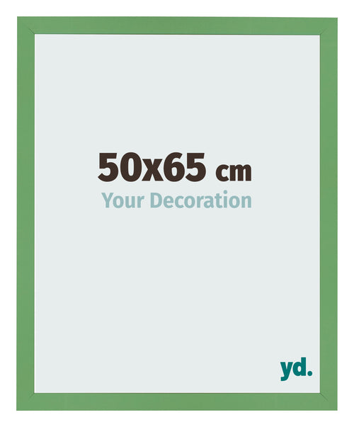 Bilderrahmen 50x65 cm Grun MDF Bologna Vorne Messe | Yourdecoration.at