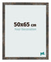 Bilderrahmen 50x65 cm Oxidiertes Metall MDF Bologna Vorne Messe | Yourdecoration.at